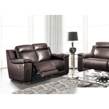 Living Room Genuine Leather Sofa (907)